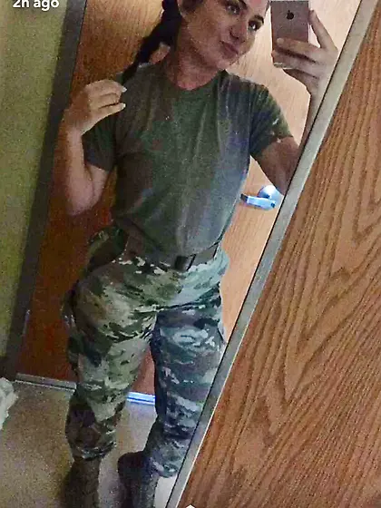 Army girl Savannah