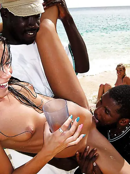 Nude Nude Models Invade An Island