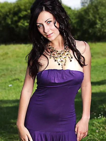 Sweet has dark hair and pale nipples that perfectly feet on the