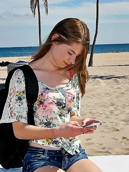 Amazing teeny girl is seduced by a complete stranger,  he takes h