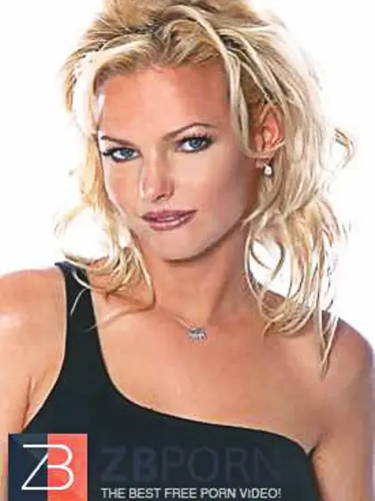 Warm platinum-blonde model