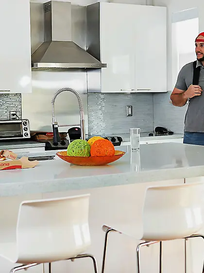 Zealous threesome with a stepmom who does not want to share