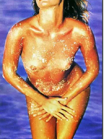 Flavia Vento during the summer