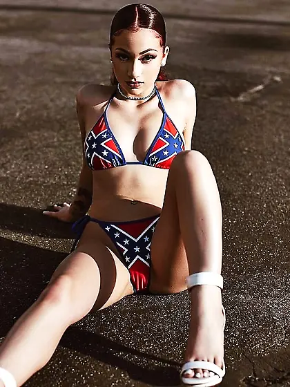 More women in confederate bikinis