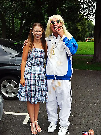 Dumb British bimbo enjoys a cock inside her