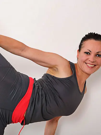 Marvelous yoga slut is ready for some nasty workout right now,  s