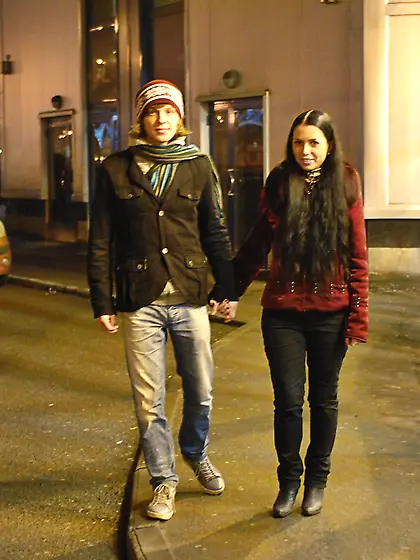 This cold autumn day