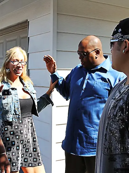 Totally Tabitha takes all of her clothes before the cam and swal