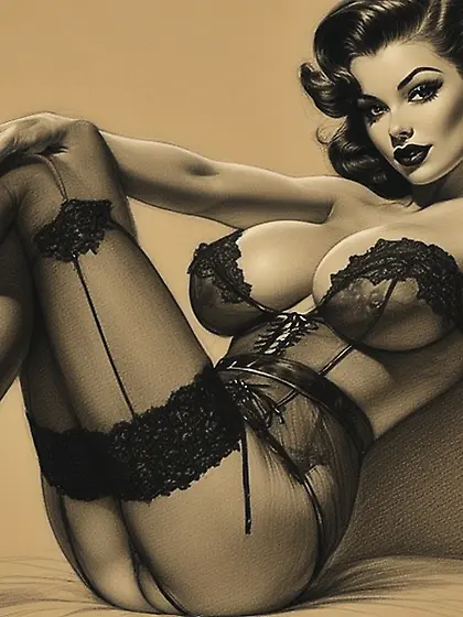 Vintage Beauties - A study on Art Styles