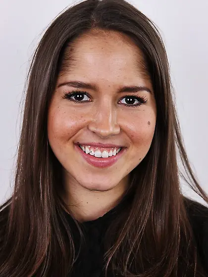 Brunette czech casting big tits