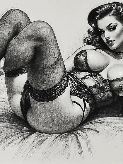 Vintage Beauties - A study on Art Styles