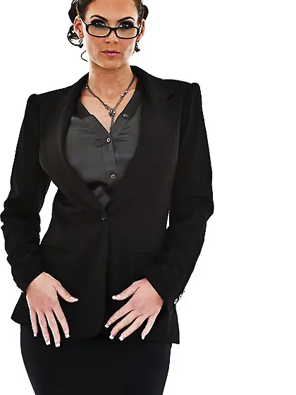 She is our boss,  but after this hardcore threesome,  we can becom