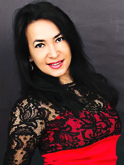 Asian milf black hair