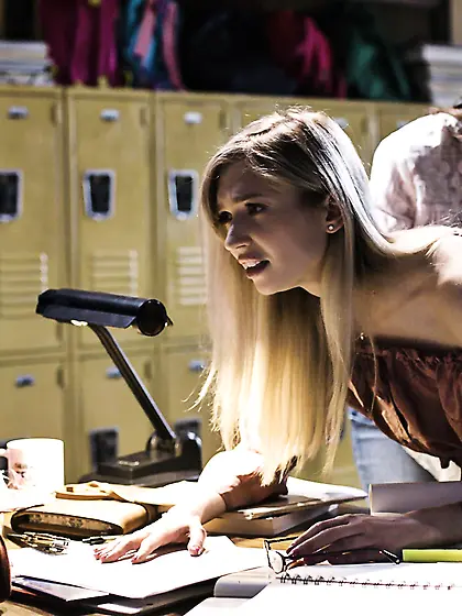 Marykate Moss,  Alexis Fawx and Kendra James licking with great p