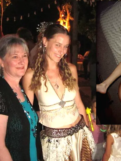 Middle school art teacher fisted wrist deep