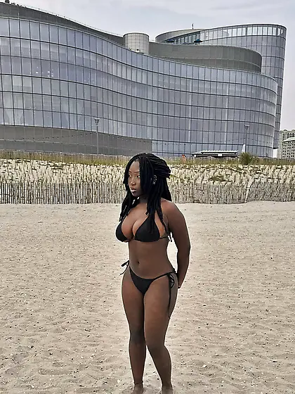 black girl bikini
