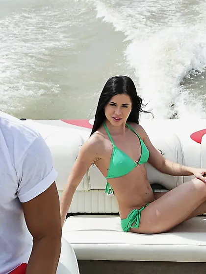 Bikini babe fucked anally