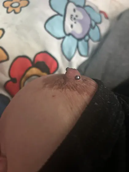 playing with nipples