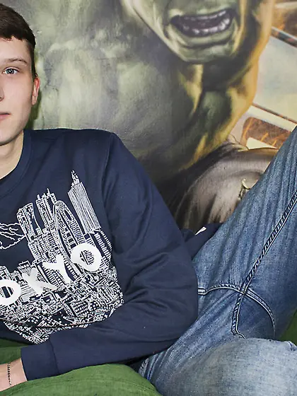 White young man pablogiron