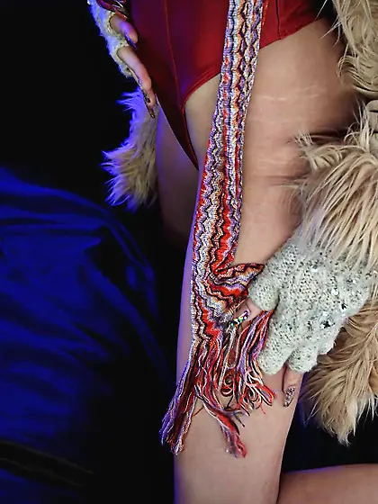 Cute teen flapper girl licked