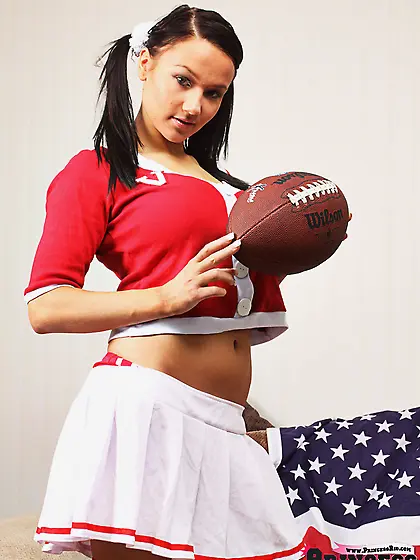 Teen kinky football player