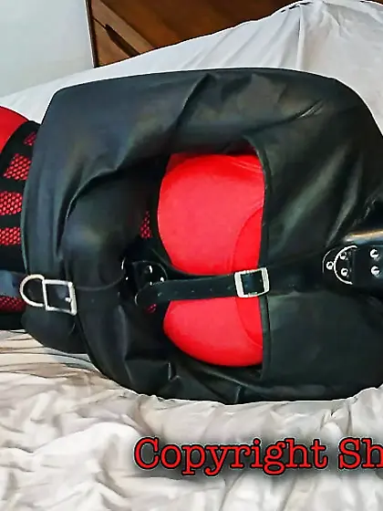 Trip Six..  Zentai Straightjacket Struggle