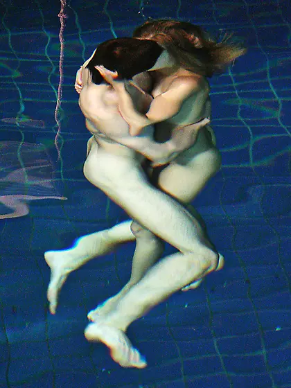 Underwater sex and asphyx
