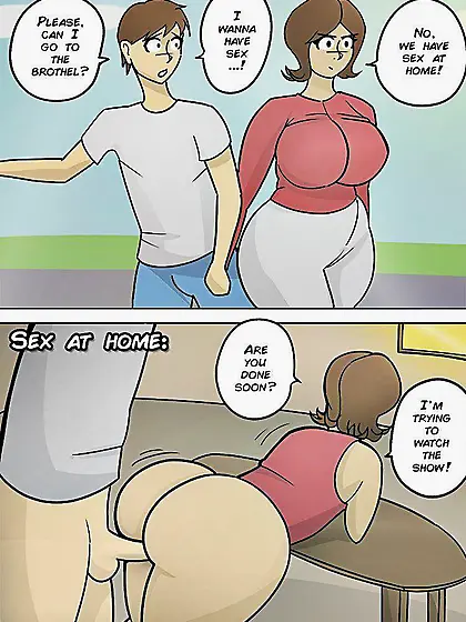 Hot Toon Milfs.  Incest comics