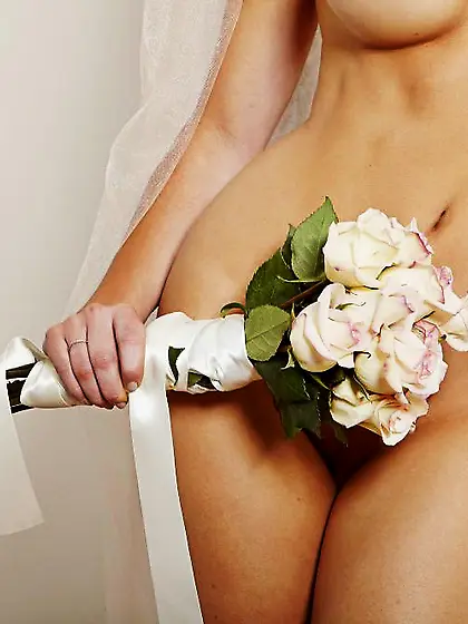 Kayden Kross is the hottest bride ever,  getting nude and being n