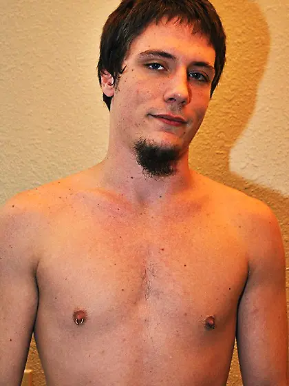 Shirtless young dudes shows