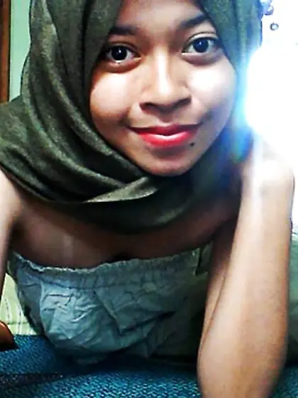 Jilbab self flash