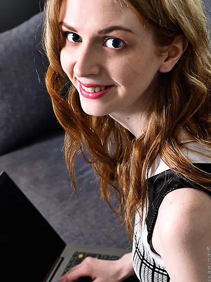 European solo masturbation stockings