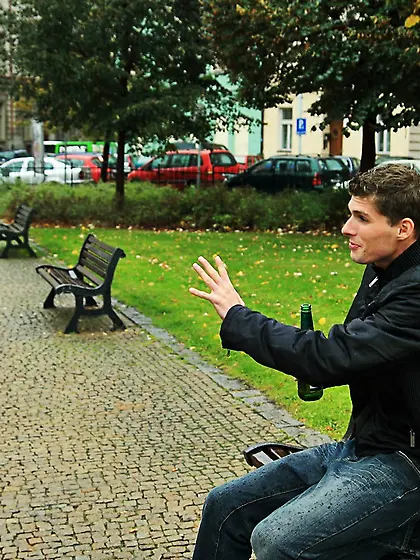 Sandra has just broke