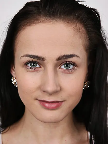 Natural tits super model casting