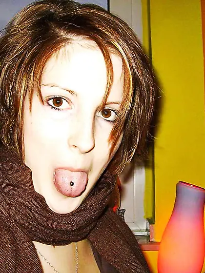 Taut blondie teenager