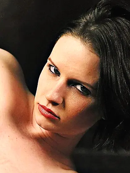 Clothespins all over her sexy body, she loves...