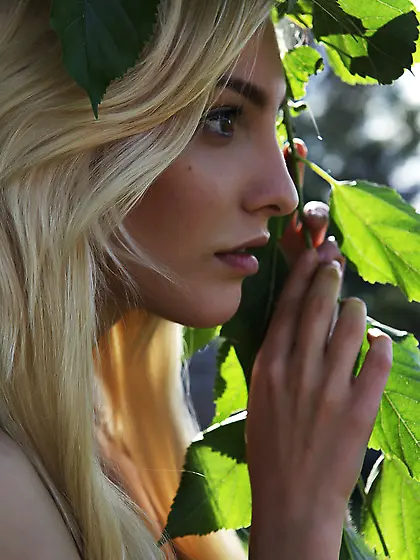 Ukrainian naked outside