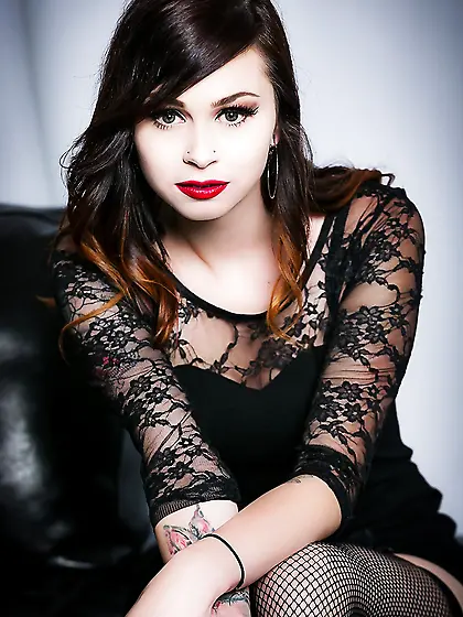 Sexy pretty face teen