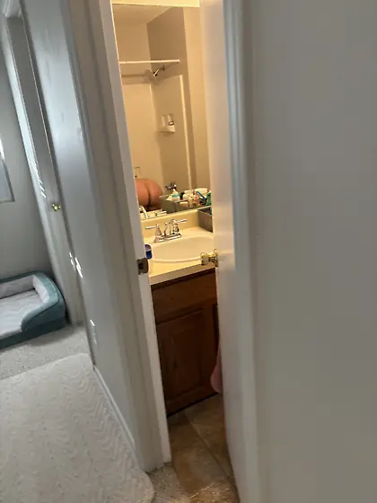 Spying on nude mother in law bending over