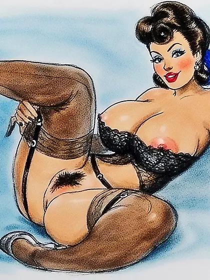 Vintage Beauties - A study on Art Styles