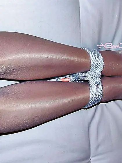 Dee the Crossdresser - Tights Gam Restrain Bondage