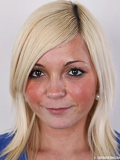 Curvy blonde sexy wide