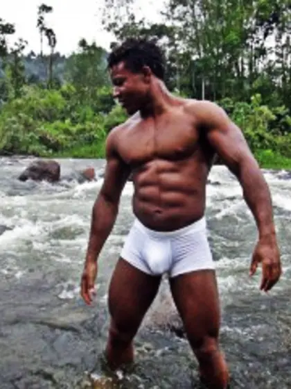 Brunette Aaron Smoking.