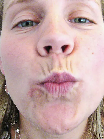 Jenny big tits curvy wide hips hairy pussy