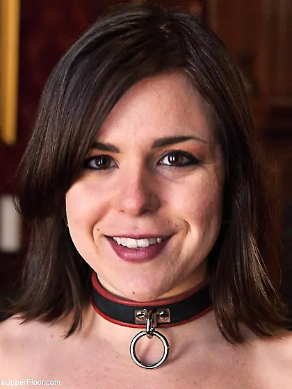 Blonde eats co-slaves pussy