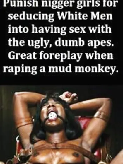 HAPPY NIGGER HISTORY MONTH!!