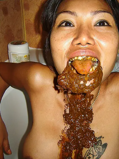 Honey Bee is busy eating