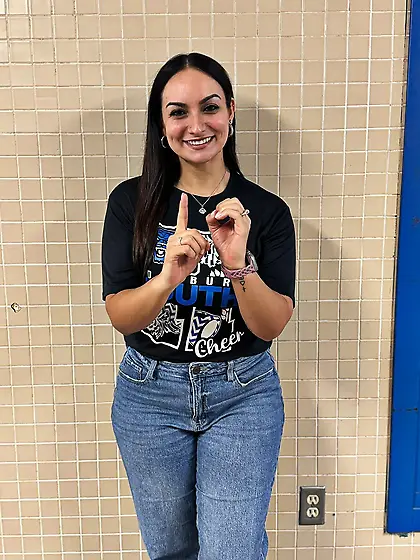 Wide Teacher Hips In Jeans