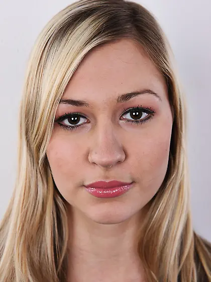 Girl shows off body covered with unnecessary outfit and spreads