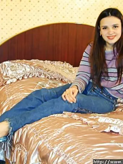 Virgin playing with dildo